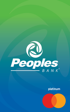 Peoples Bank Platinum Card banner