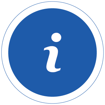 Information 'i' icon