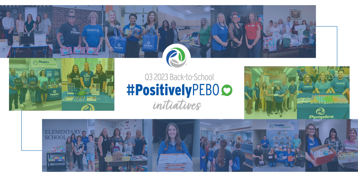 Back-to-School #PositivelyPEBO Initiatives
