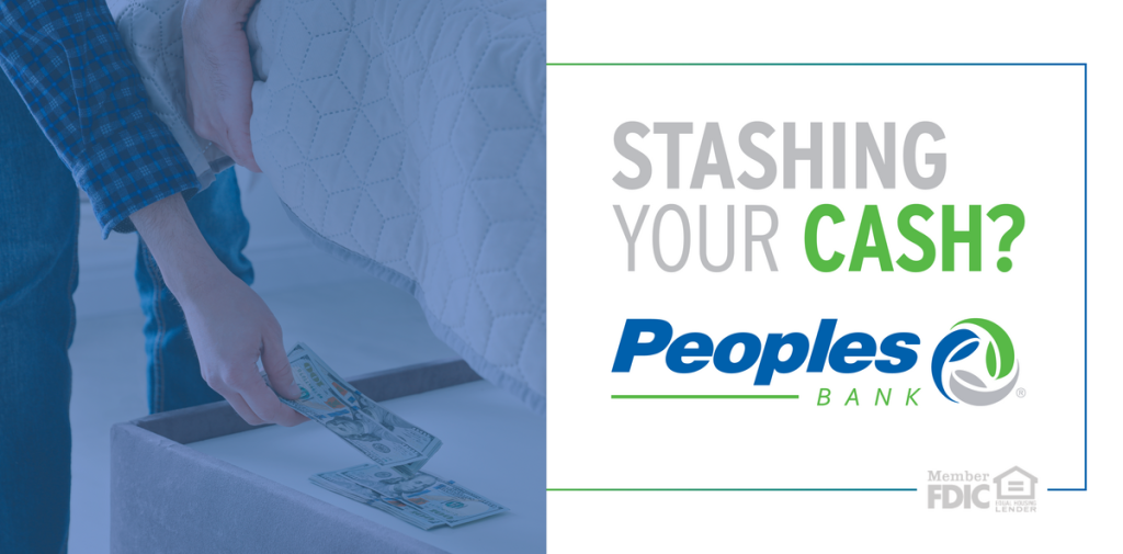 Stashing your cash?