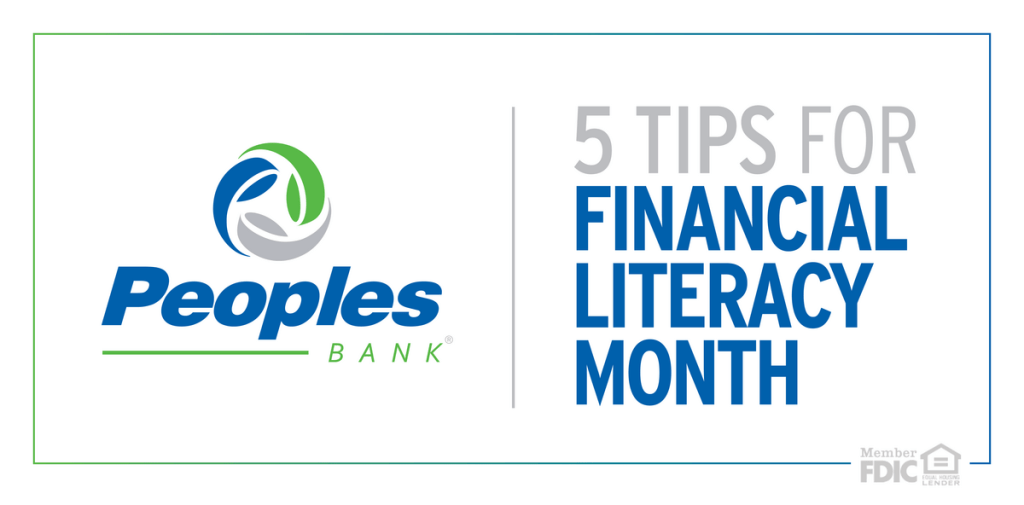 5 tips for financial literacy month.