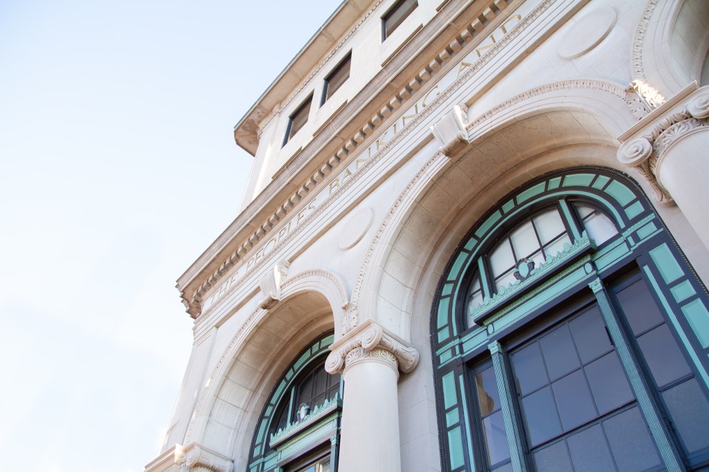 Peoples Bank headquarters.