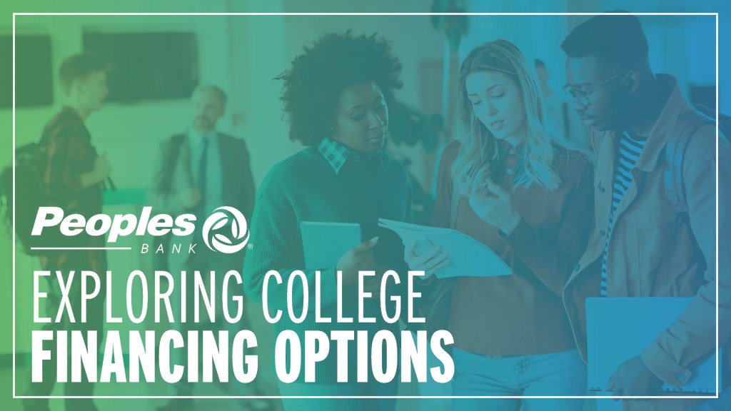 Exploring college financing options.