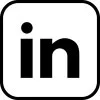 LinkedIn social media icon