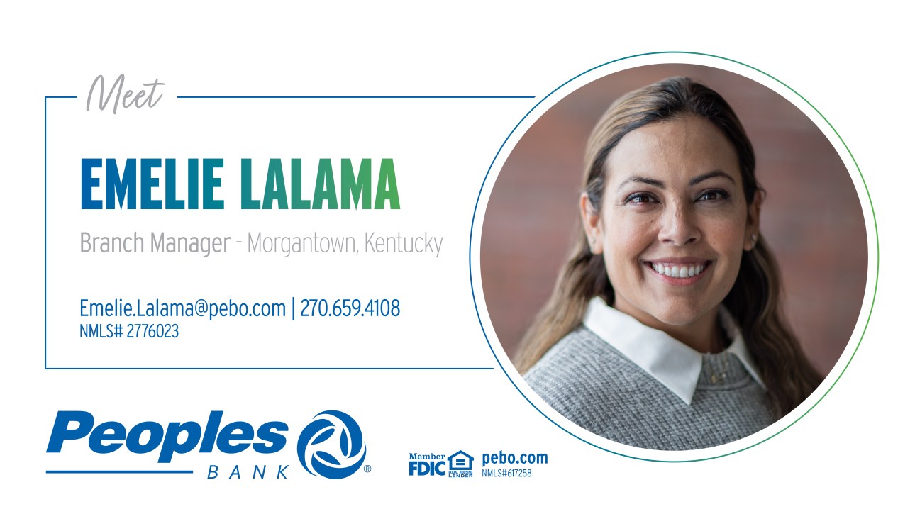 Meet Emelie Lalama – Branch Manager at the Morgantown Branch in Kentucky!