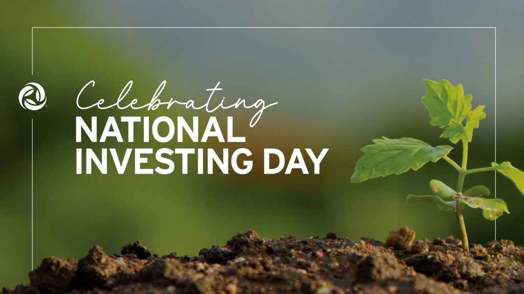 Peoples Bank icon Celebrating National Investing Day.