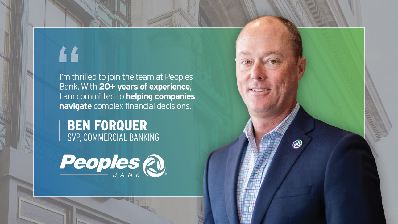 Meet Ben Forquer, Senior Vice President, Commercial Banking!