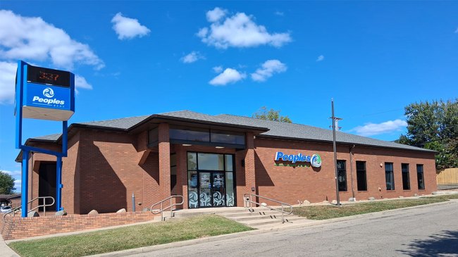 Peoples Bank Wellston OH branch
