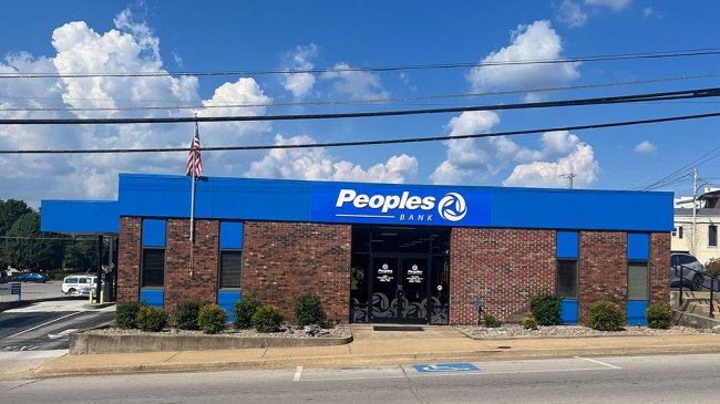 Peoples Bank Morgantown KY branch