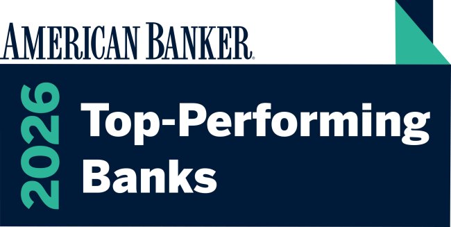 American Banker Top-Performing Banks 2026 logo