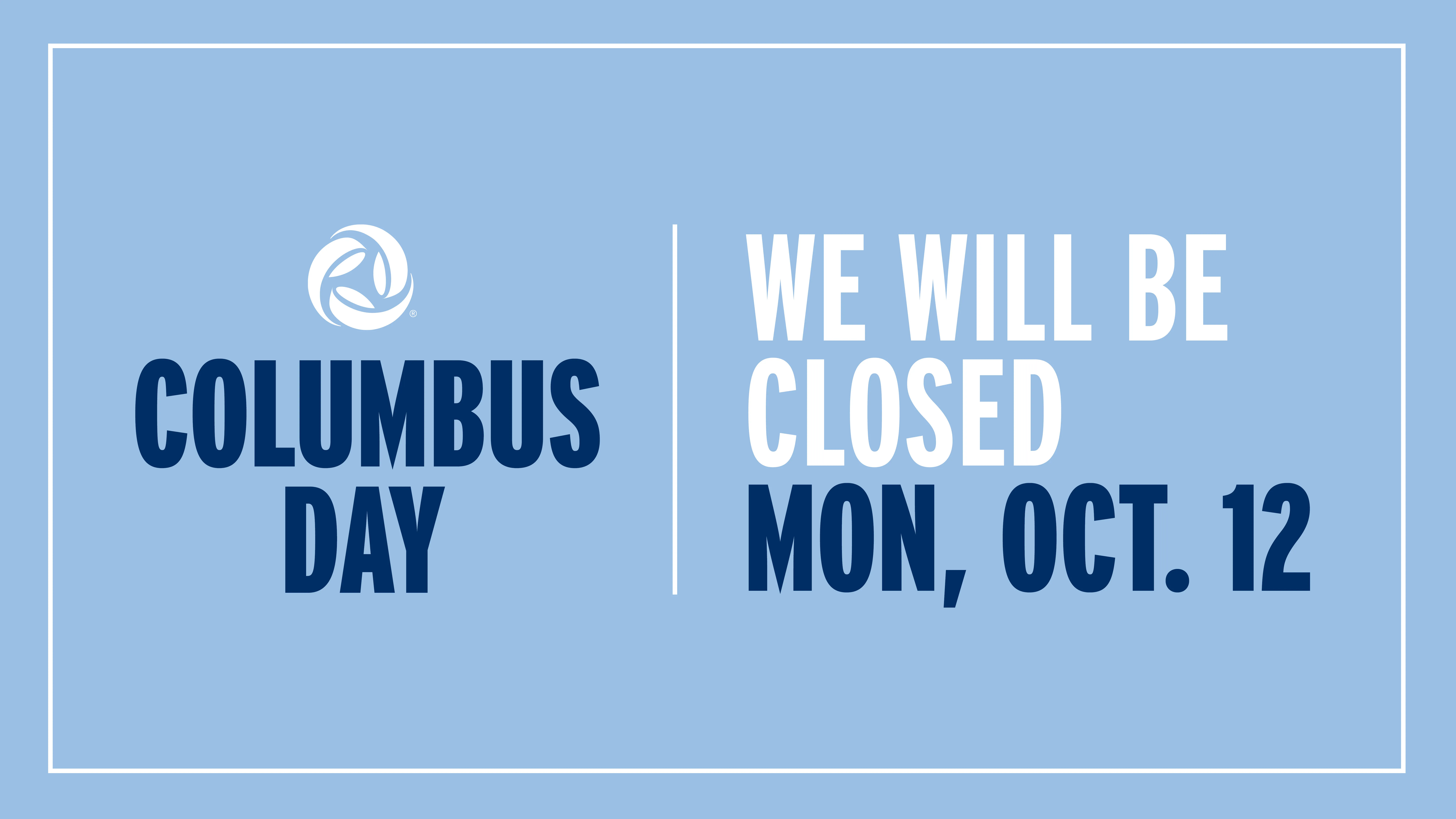 Peoples Bank icon. Columbus Day, we will be closed on Monday, October 12.